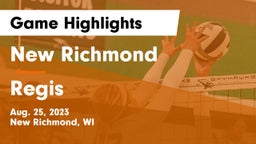 New Richmond  vs Regis  Game Highlights - Aug. 25, 2023