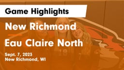 New Richmond  vs Eau Claire North  Game Highlights - Sept. 7, 2023