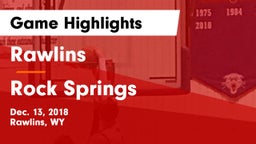 Rawlins  vs Rock Springs  Game Highlights - Dec. 13, 2018