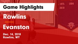Rawlins  vs Evanston  Game Highlights - Dec. 14, 2018
