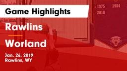 Rawlins  vs Worland Game Highlights - Jan. 26, 2019