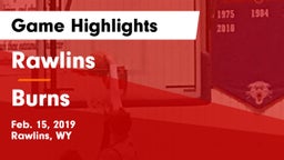 Rawlins  vs Burns  Game Highlights - Feb. 15, 2019