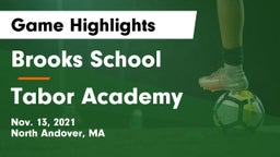 Brooks School vs Tabor Academy  Game Highlights - Nov. 13, 2021