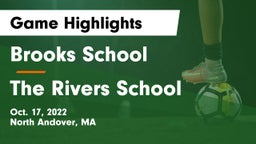 Brooks School vs The Rivers School Game Highlights - Oct. 17, 2022