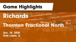 Richards  vs Thornton Fractional North Game Highlights - Jan. 10, 2020