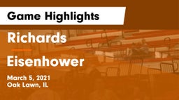 Richards  vs Eisenhower  Game Highlights - March 5, 2021