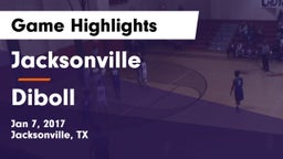 Jacksonville  vs Diboll  Game Highlights - Jan 7, 2017
