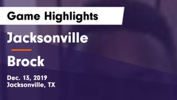 Jacksonville  vs Brock  Game Highlights - Dec. 13, 2019