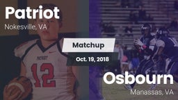 Matchup: Patriot   vs. Osbourn  2018