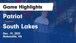 Patriot   vs South Lakes  Game Highlights - Dec. 19, 2023