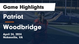 Patriot   vs Woodbridge  Game Highlights - April 24, 2024