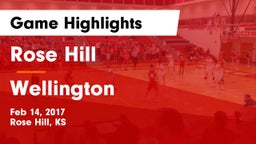 Rose Hill  vs Wellington  Game Highlights - Feb 14, 2017
