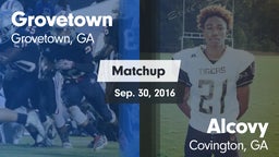 Matchup: Grovetown High vs. Alcovy  2016