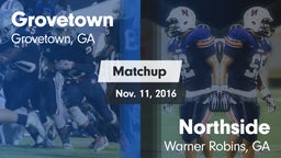 Matchup: Grovetown High vs. Northside  2016