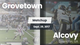 Matchup: Grovetown High vs. Alcovy  2017