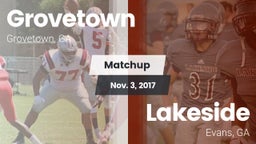 Matchup: Grovetown High vs. Lakeside  2017