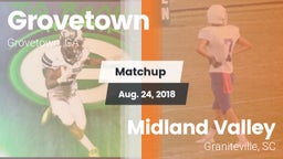 Matchup: Grovetown High vs. Midland Valley  2018