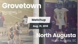 Matchup: Grovetown High vs. North Augusta  2018