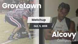 Matchup: Grovetown High vs. Alcovy  2018
