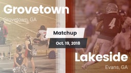Matchup: Grovetown High vs. Lakeside  2018