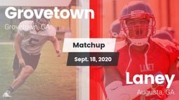 Matchup: Grovetown High vs. Laney  2020
