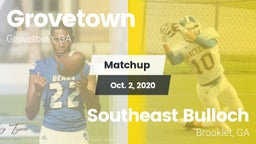 Matchup: Grovetown High vs. Southeast Bulloch  2020