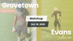 Matchup: Grovetown High vs. Evans  2020