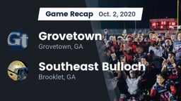 Recap: Grovetown  vs. Southeast Bulloch  2020