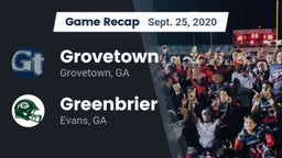 Recap: Grovetown  vs. Greenbrier  2020