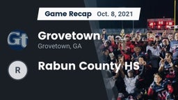 Recap: Grovetown  vs. Rabun County HS 2021