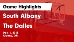 South Albany  vs The Dalles  Game Highlights - Dec. 1, 2018