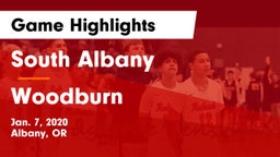 South Albany  vs Woodburn  Game Highlights - Jan. 7, 2020