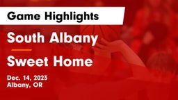 South Albany  vs Sweet Home  Game Highlights - Dec. 14, 2023