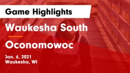 Waukesha South  vs Oconomowoc  Game Highlights - Jan. 6, 2021