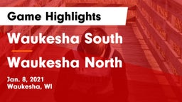 Waukesha South  vs Waukesha North Game Highlights - Jan. 8, 2021