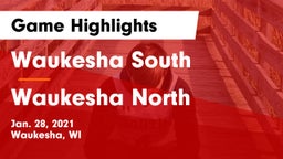 Waukesha South  vs Waukesha North Game Highlights - Jan. 28, 2021