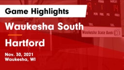Waukesha South  vs Hartford  Game Highlights - Nov. 30, 2021