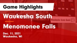 Waukesha South  vs Menomonee Falls  Game Highlights - Dec. 11, 2021