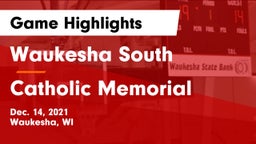 Waukesha South  vs Catholic Memorial Game Highlights - Dec. 14, 2021