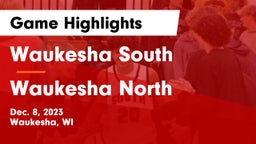 Waukesha South  vs Waukesha North Game Highlights - Dec. 8, 2023