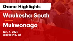 Waukesha South  vs Mukwonago  Game Highlights - Jan. 4, 2024