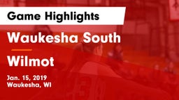 Waukesha South  vs Wilmot  Game Highlights - Jan. 15, 2019