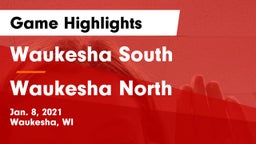 Waukesha South  vs Waukesha North Game Highlights - Jan. 8, 2021