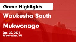 Waukesha South  vs Mukwonago  Game Highlights - Jan. 22, 2021