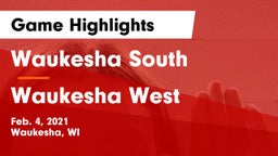 Waukesha South  vs Waukesha West  Game Highlights - Feb. 4, 2021