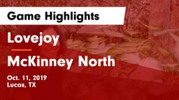 Lovejoy  vs McKinney North  Game Highlights - Oct. 11, 2019