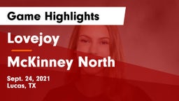 Lovejoy  vs McKinney North Game Highlights - Sept. 24, 2021