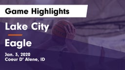 Lake City  vs Eagle  Game Highlights - Jan. 3, 2020
