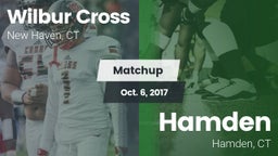 Matchup: Wilbur Cross High vs. Hamden  2016