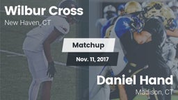 Matchup: Wilbur Cross High vs. Daniel Hand  2016